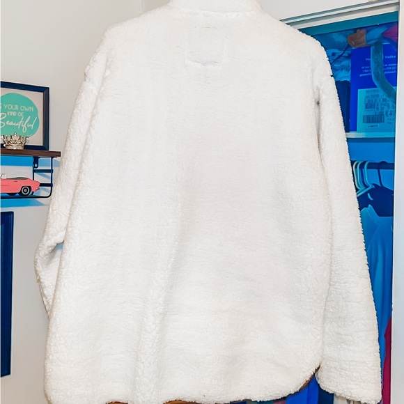 Off-White Sherpa Sweatshirt - Picture 2 of 2